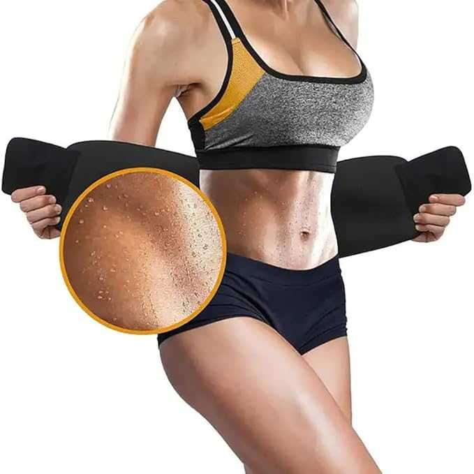 Premium Waist Trimmer Sweat Belt for Men & Women